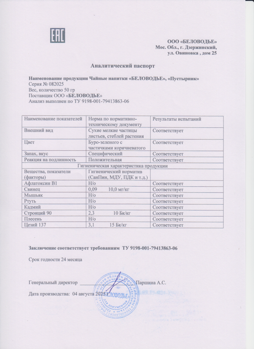 Паспорт №082025